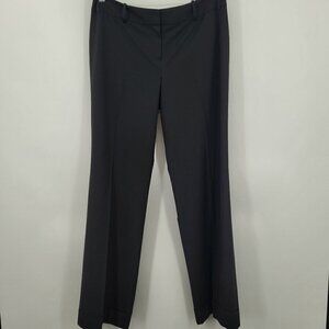 Ann Taylor Loft Black Marisa Cuffed Trouser  12L